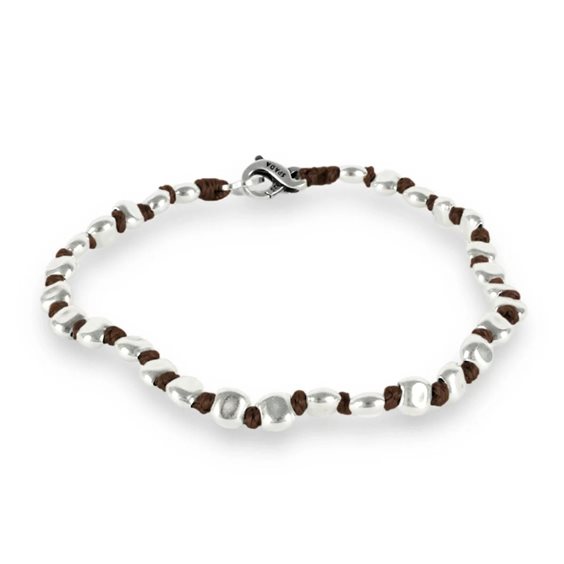 Armband Spadarella Spadini in Silber SPBR274-17 MARRONE - SPBR274-17 MARRONE